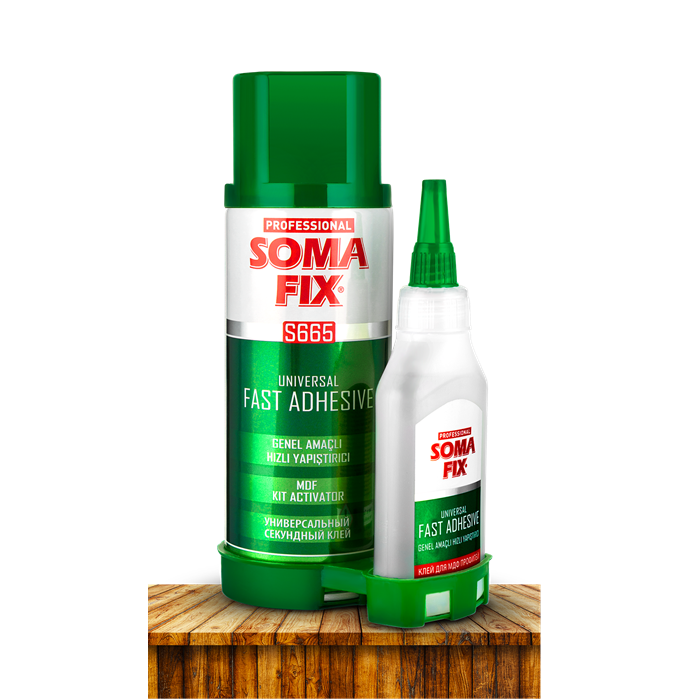 Somafix S665 400 Ml Mdf Hızlı Yapıştırıcı (24 Adet)